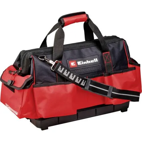 Einhell Systemkoffer E-Case Tasche, schwarz, rot (4540036) – Bild 1