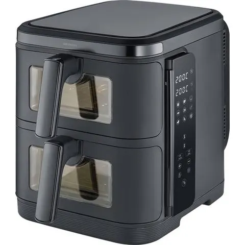 Freidora de Aire S-Fry Duo Stack 11 L (Negro) - SEVERIN – imagen 1