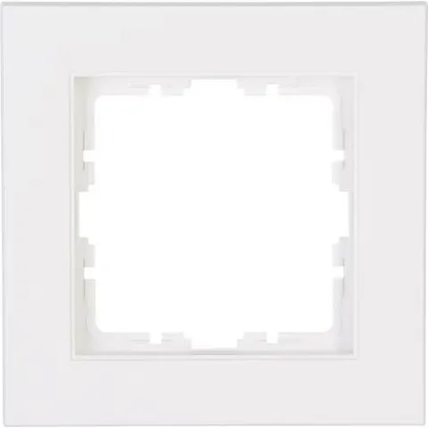 Afdekking Kopp 402129000 Frame HK 07 Zuiver wit – afbeelding 1