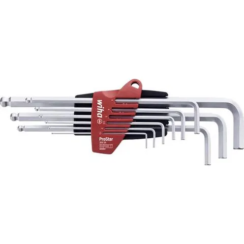 WIHA 369-S9 - Wiha hexagonal ball head bracket set, 9-piece – image 1