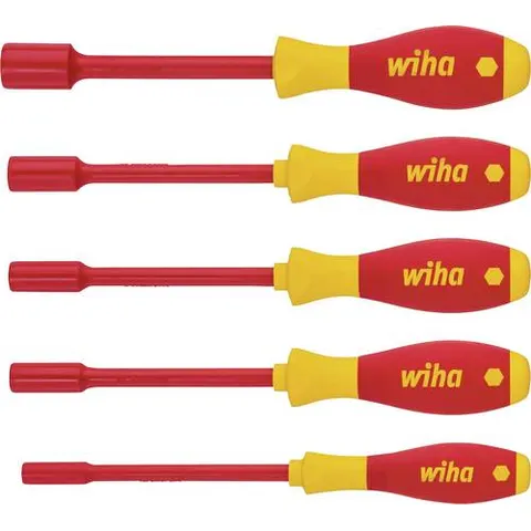 Wiha SoftFinish electric Hex Nut Driver Set, 6 Piece – image 1