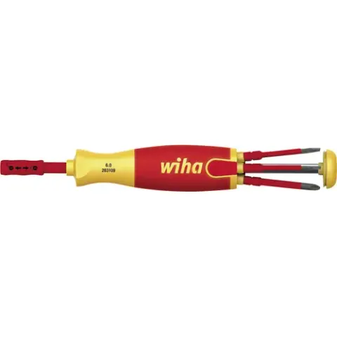 WIHA Schroevendraaier met bit magazijn – afbeelding 1