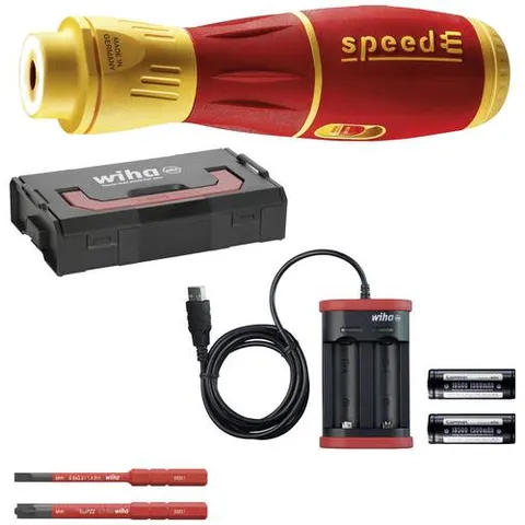 Wiha speedE II electric E-screwdriver Set, 7 Piece – image 1