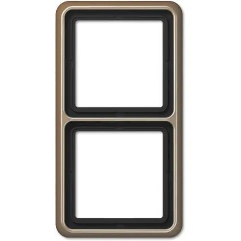 Jung CD500 Afdekraam Schakelmateriaal - CD582GB - E2V2B – afbeelding 1