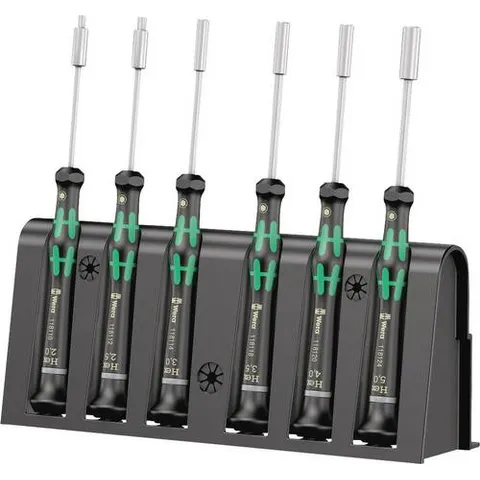 Wera 6 Piece 2069/6 Nutspinner Screwdriver Set – image 1