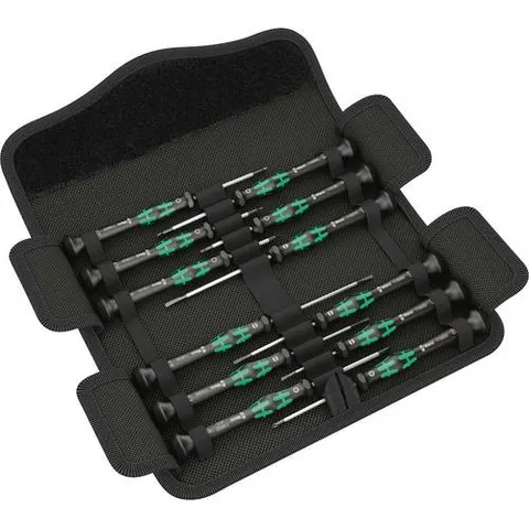 Wera 12 Piece Kraftform Micro Precision Screwdriver Set – image 1