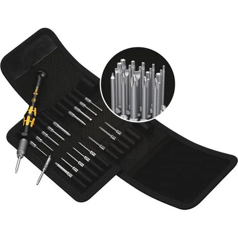 Wera 20 Piece Kraftform Kompakt Micro ESD Screwdriver Set – image 1