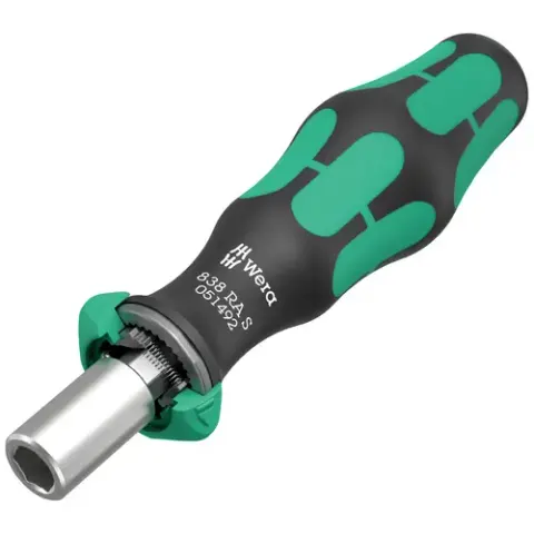 Wera 838 RA S Ratchet Screwdriver Handle – image 1