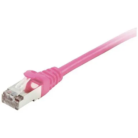 CAT6 sFTP kabel 1 meter Roze – afbeelding 1