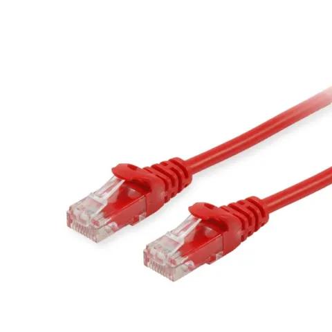 Cable Red RJ45 U/UTP Cat 6 Rojo (3 mts) - EQUIP – imagen 1