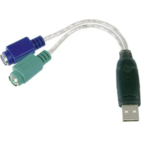 Digitus Adapter USB op PS/2 – afbeelding 1
