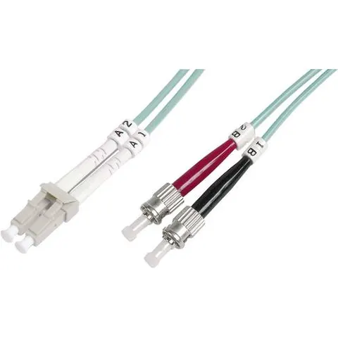 Fibre optic cable Digitus LC/ST 1 m – afbeelding 1