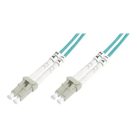 DIGITUS LWL Patchkabel, LC-Duplex - LC-Duplex, OM4, 7,0 m – Bild 1