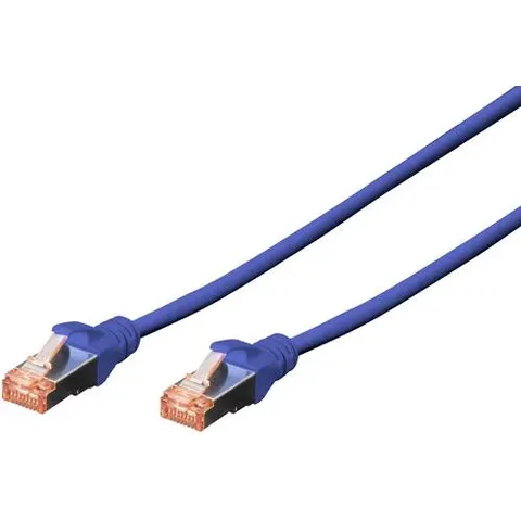 Digitus CAT 6 S/FTP Patch Cable. 2 m. Blue – image 1