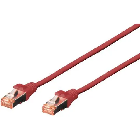 Digitus CAT 6 S/FTP Patch Cable. 3 m. Red – image 1