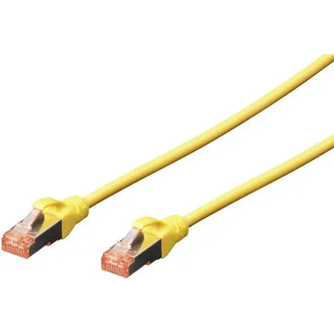 DIGITUS Patchkabel, Kat. 6, S/FTP, 5,0 m, gelb – Bild 1