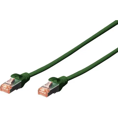Digitus CAT 6 S/FTP Patch Cable. 10 m. Green – image 1