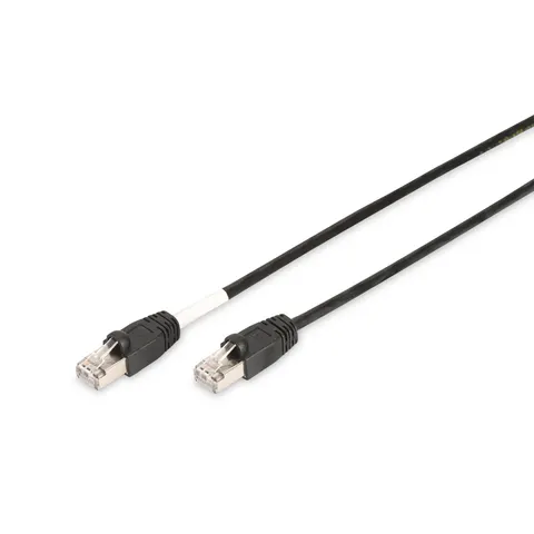 DIGITUS Outdoor-Patchkabel, Kat. 6, S/FTP, 10,0 m, schwarz – Bild 1