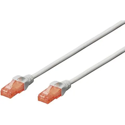 DIGITUS Patchkabel, Kat. 6, U/UTP, 2,0 m, grau – 387756 – Bild 1