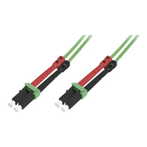 LWL OM5 Multimode glasvezel Patchkabel, LC / LC 5 M - Netwerkkabel - Computerkabel - Kabel – afbeelding 1