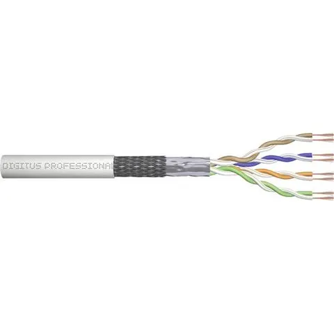 Digitus CAT 5e SF/UTP Twisted-Pair Raw Patch Cable. 100 m Box – image 1