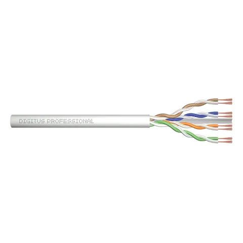 DIGITUS Roh-Patchkabel Kat. 6a, U/UTP, 305 m, grau – Bild 1