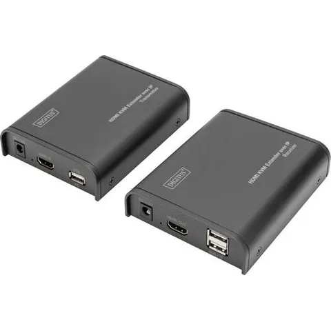 Digitus HDMI KVM Extender 120 m Full HD 1080p – Bild 1