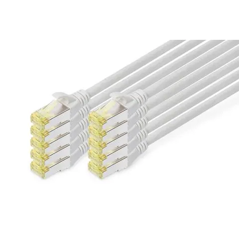 Digitus CAT 6A S/FTP patch cable. 10 pieces – 468943 – image 1