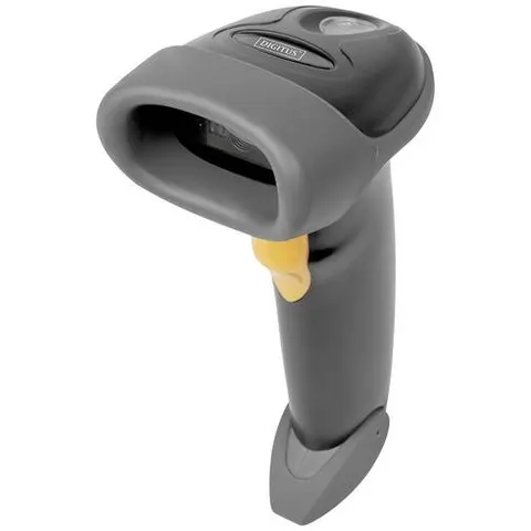 DIGITUS 2D Barcode Handscanner, 200 Scans/Min., grau – Bild 1