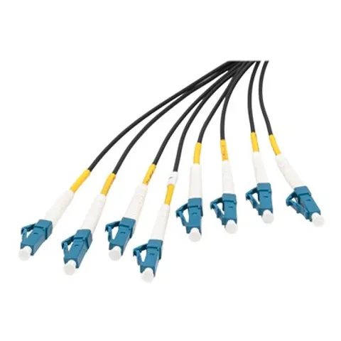 DIGITUS Glasfaser Universal Breakout Kabel, schwarz, 100 m – Bild 1