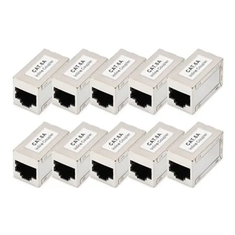 DIGITUS Modular Kupplung CAT 6A geschirmt - 10 Stk. – Bild 1