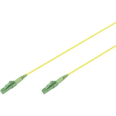 DIGITUS Glasfaser-Simplex-Patchkabel, Singlemode, LC/APC,10m – Bild 1