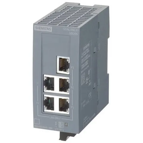Siemens SCALANCE Netwerkswitch - 6GK50050BA001AB2 - E2B5P – afbeelding 1