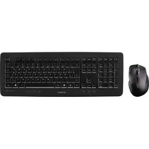 CHERRY DW 5100 Wireless Desktop-Set – Schwarz – Bild 1