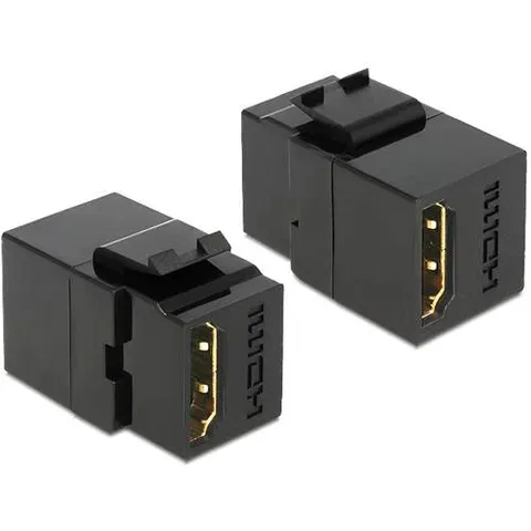 DELOCK 86366 - Módulo Keystone conector hembra HDMI > conector hembra HD – imagen 1