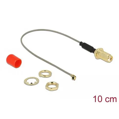 DELOCK 89832 - Antenna Cable SMA jack bulkhead – image 1