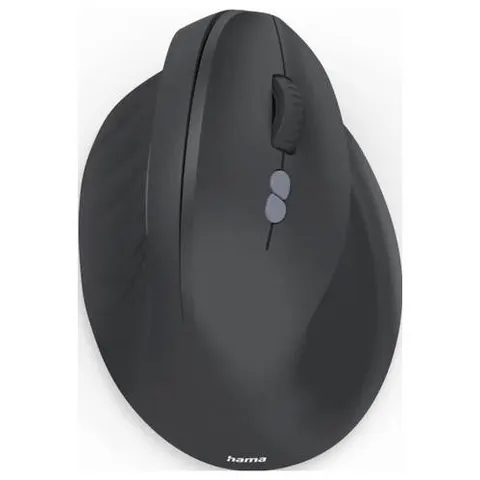 HAMA 173088 - Mouse, wireless, ergonomic, black – image 1