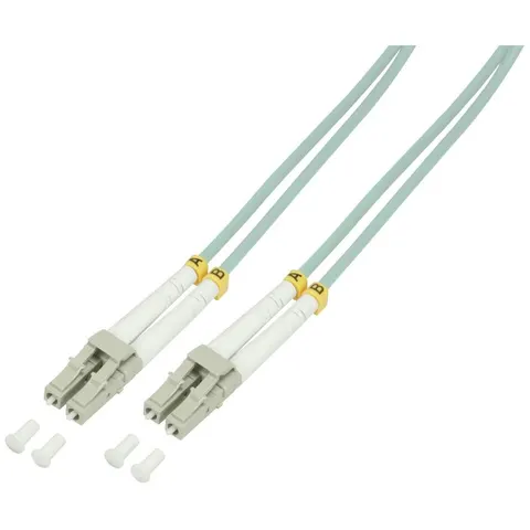 LogiLink LWL Patchkabel, LC-Duplex - LC-Duplex, OM3, 2,0 m – Bild 1