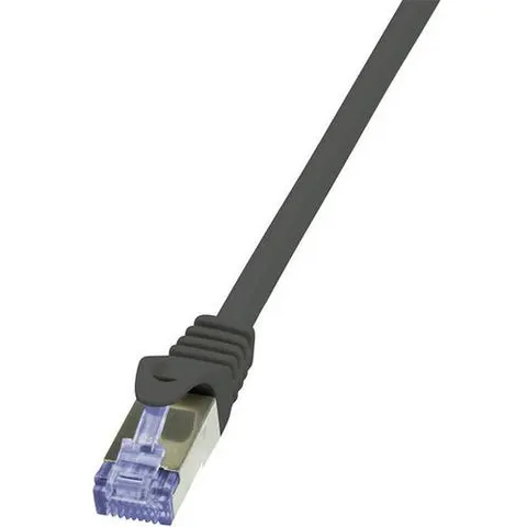 LogiLink Patchkabel, Kat. 6A, S/FTP, 2,0 m, schwarz – Bild 1