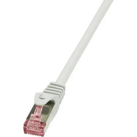 LogiLink Patchkabel, Kat. 6, S/FTP, 1,5 m, grau – Bild 1