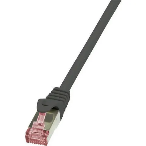 LogiLink Patchkabel, Kat. 6, S/FTP, 3,0 m, schwarz – Bild 1