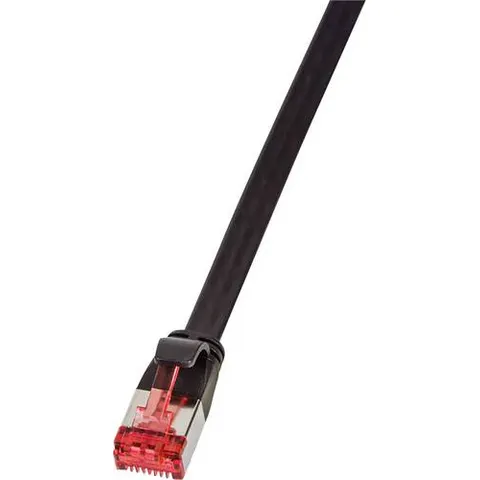 LOGILINK Patchkabel SlimLine CAT.6A U/FTP schwarz 5m – Bild 1