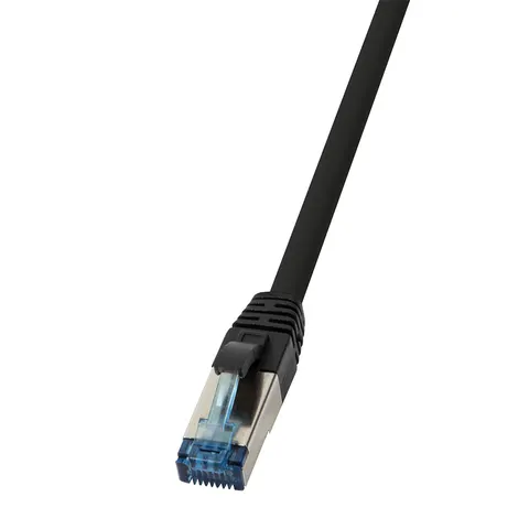 LOGILINK Patchkabel PUR CAT.6A S/FTP schwarz 50m – Bild 1