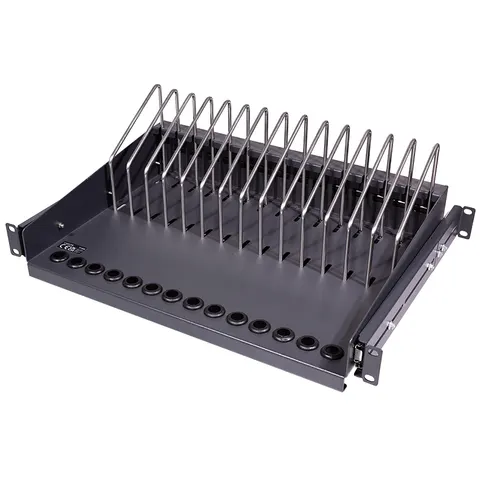 "LOGILINK SF100B - 19"" shelf, 4.5 U, black" – image 1