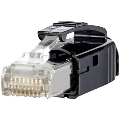 METZ CONNECT BTR 1401505012-E - Conector macho E-DAT Industry Cat.6 RJ45, multipuerto – imagen 1