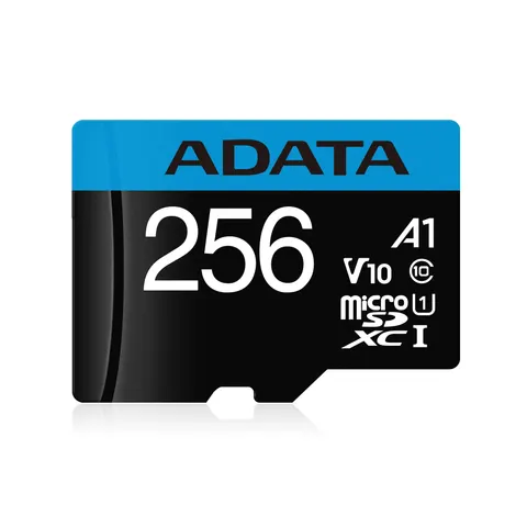 Adata Premier microSDXC 256GB CL10 UHS-I/U1 A1 V10 – zdjęcie 1