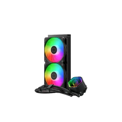 Cooler Master MasterLiquid 240 Core II Negro – imagen 1