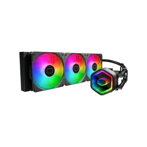 Cooler Master MasterLiquid 360 Core II Processor All-in-one liquid cooler 12 cm Black 1 pc(s) – image 1