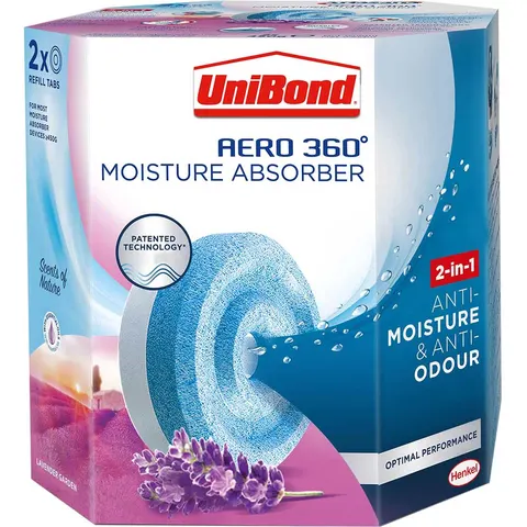 Unibond Aero 360 Passive Dehumidifier Lavender Refills – image 1