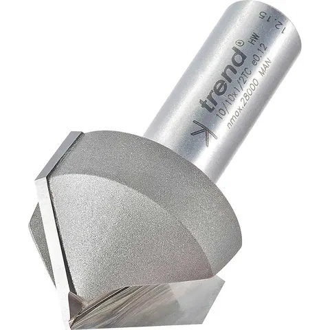 Trend Chamfer V Groove Router Cutter – 1010X12TC – image 1